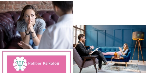 Psikoterapist ve hasta arasında yüz yüze görüşme yapılmaktadır.